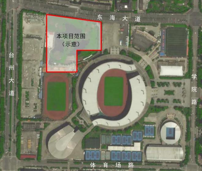 半岛bandao官网入口新地标！台州市体育馆设想计划发表(图1)