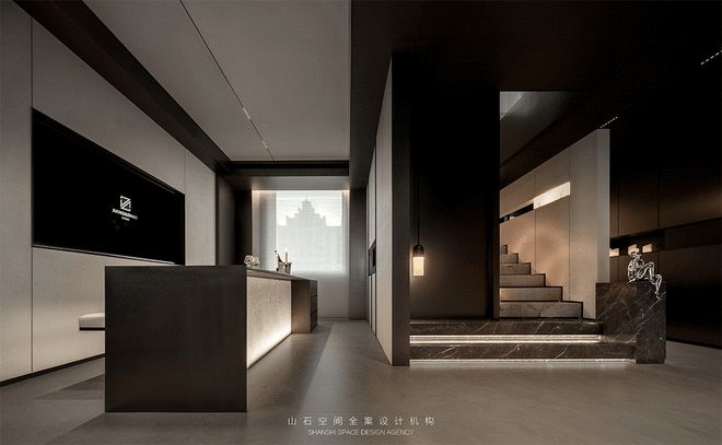 半岛官网山石空间 赵磊：235㎡质感私宅当空间学会藏光(图1)